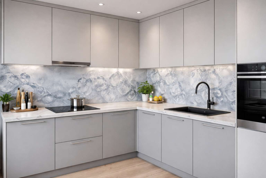 Фартук акриловые панели