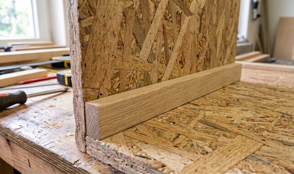 Пример углового соединения ОСП