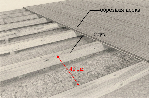 Лаги и настил