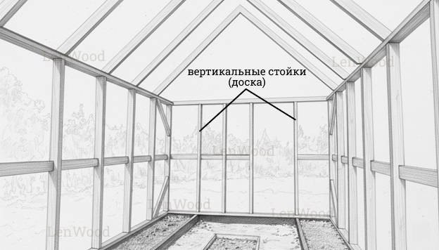 Вертикальные стойки