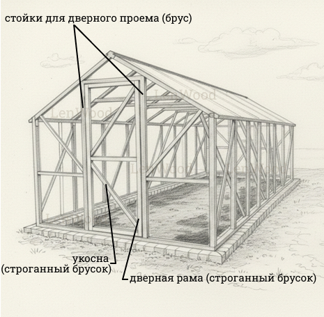 Дверной блок