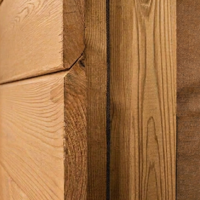 Фото монтажа скошенного планкена