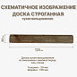 миниатюра товара Доска строганная 20*125*5000 мм сухая (вальц.) - фото 2