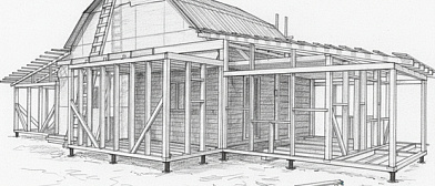 картинка-превью для статьи Из чего сделать каркасную пристройку к дому 