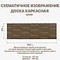 миниатюра товара Доска строганная 46*195*6000 мм сухая - фото 2