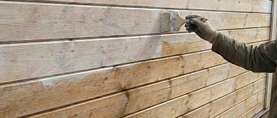 картинка-превью для статьи Как обработать, защитить и покрасить имитацию бруса