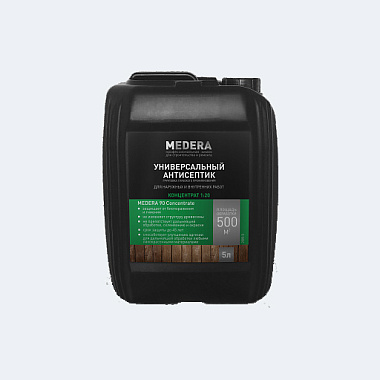Антисептик биозащита, грунт MEDERA-90 5л конц. 1:20