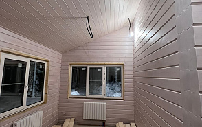 Имитация бруса 21*195*4000 мм - фото применения 5